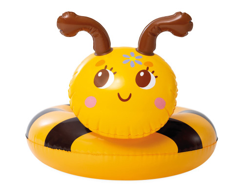 Коло надувне відкрите INTEX 59220 Бджілка, 58 ​​х 55 см