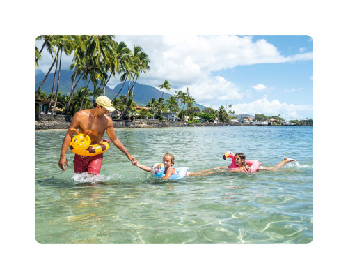 Коло надувне відкрите INTEX 59220 Бджілка, 58 ​​х 55 см