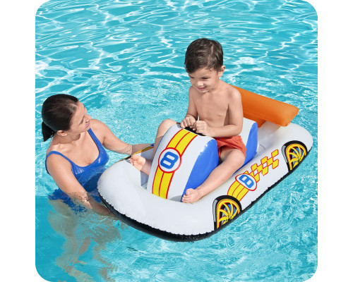 Пліт надувний для плавання Bestway 41480 Спорткар, 110 х 75 см