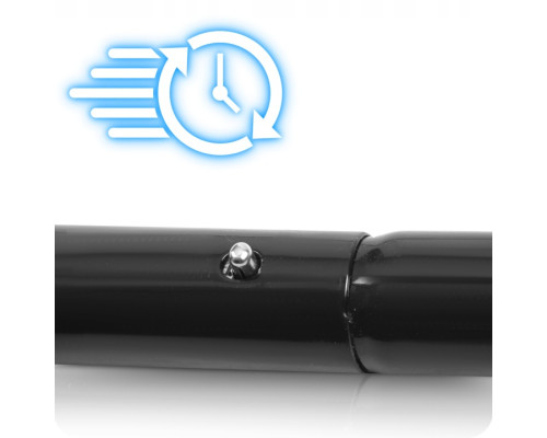 Ворота футбольні Neo‑Sport NS‑487 180 х 120 х 60 см, чорні