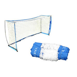 Сітка для воріт Yakimasport UNI ŻAK 300 x 155 см, біло-синя