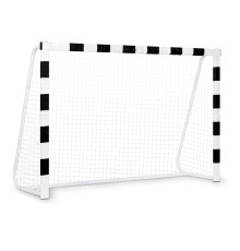 Ворота футбольні Neo-Sport NS-465 300 х 200 х 120 см, чорно-білі