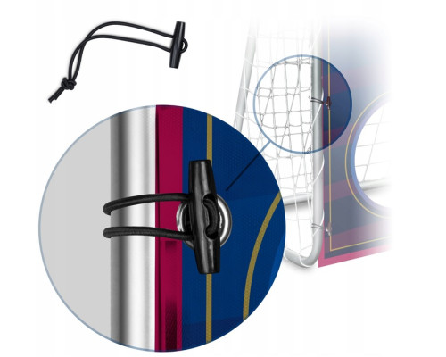 Мішень для футбольних воріт Neo-Sport NS-1474 180 х 120 см, синя