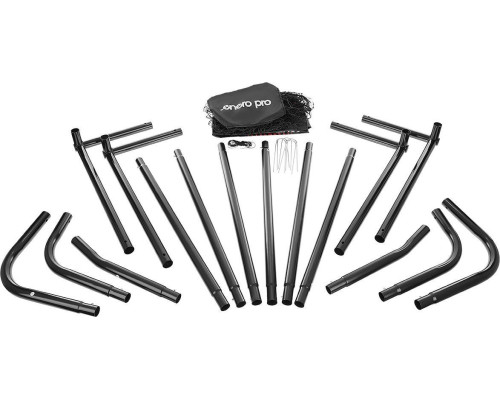 Ворота футбольні Enero Pro 180 x 120 x 60 см, чорні