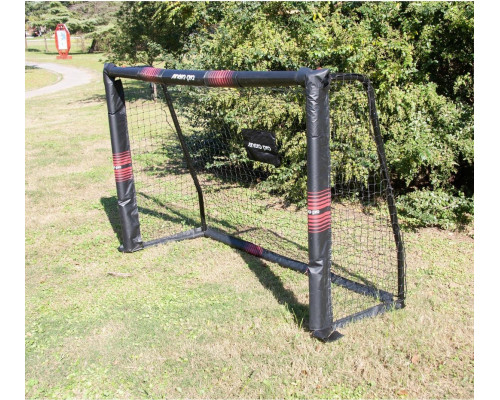 Ворота футбольні Enero Pro 180 x 120 x 60 см, чорні