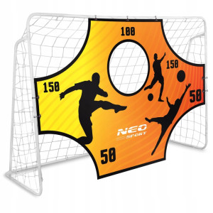 Мішень для футбольних воріт Neo-Sport NS-1477 180 х 120 см, помаранчева