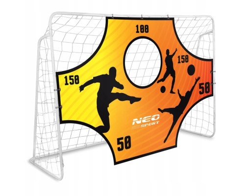 Мішень для футбольних воріт Neo-Sport NS-1477 180 х 120 см, помаранчева