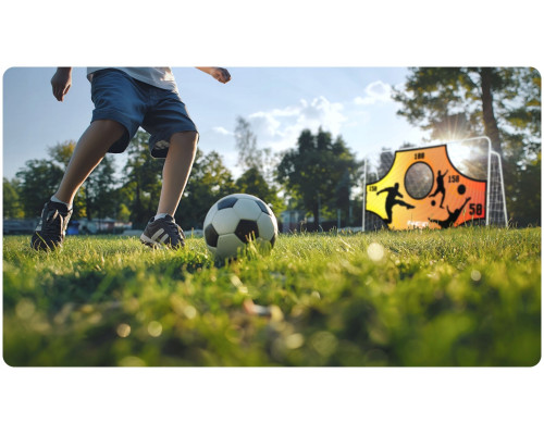 Мішень для футбольних воріт Neo-Sport NS-1477 180 х 120 см, помаранчева