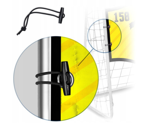 Мішень для футбольних воріт Neo-Sport NS-1477 180 х 120 см, помаранчева