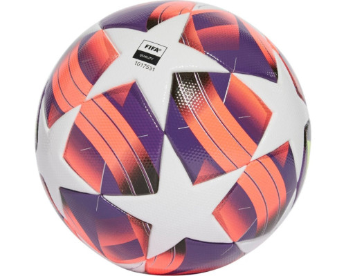 М'яч для футболу Adidas Women's UCL League біло-рожево-фіолетовий IX4050 5 М'яч для футболу Adidas Women's UCL League біло-рожево-фіолетовий IX4050 5
