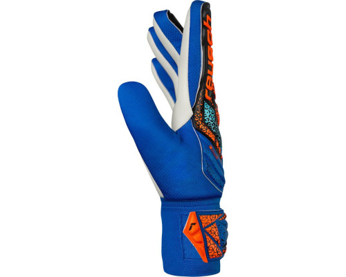Рукавички воротарські Reusch Attrakt Starter Solid Junior 5572514 4467 р.8, синьо-чорні Рукавички воротарські Reusch Attrakt Starter Solid Junior 5572514 4467 р.8, синьо-чорні