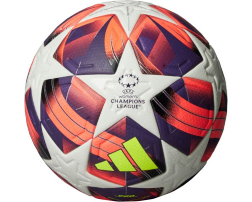 М'яч для футболу Adidas W UCL Pro біло-фіолетово-рожевий IS7437 5 М'яч для футболу Adidas W UCL Pro біло-фіолетово-рожевий IS7437 5