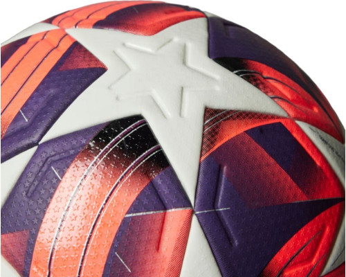 М'яч для футболу Adidas W UCL Pro біло-фіолетово-рожевий IS7437 5 М'яч для футболу Adidas W UCL Pro біло-фіолетово-рожевий IS7437 5