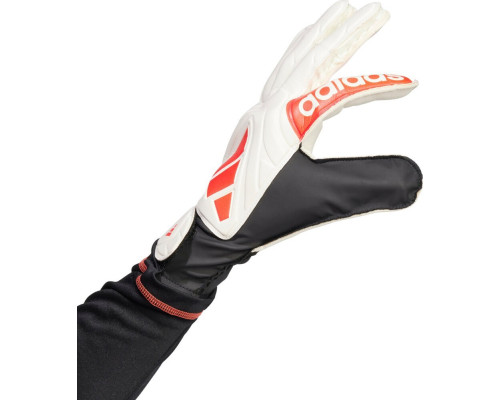 Рукавички воротарські Adidas Copa Club Goalkeeper JH3789 р. 10, чорно-білі Рукавички воротарські Adidas Copa Club Goalkeeper JH3789 р. 10, чорно-білі