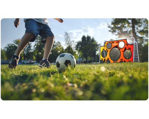 Мішень для футбольних воріт Neo-Sport NS-1478 215 х 150 см, помаранчева