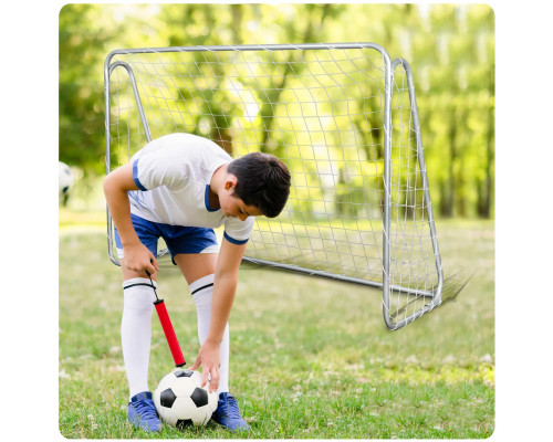 Ворота футбольні Neo-Sport 215 x 153 x 76 см, білі