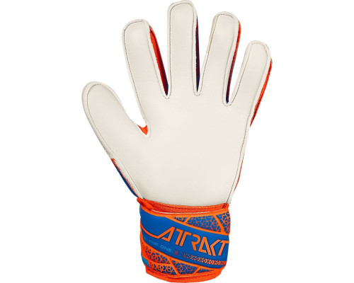 Рукавички воротарські Reusch Attrakt Solid Junior 5572515 2290 р.8, помаранчево-сині Рукавички воротарські Reusch Attrakt Solid Junior 5572515 2290 р.8, помаранчево-сині