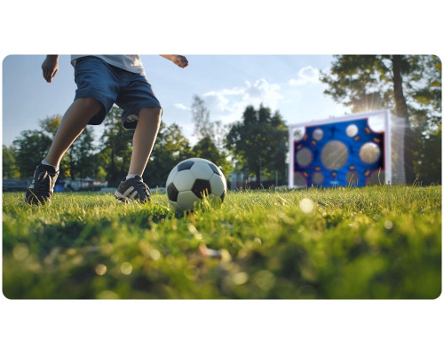 Мішень для футбольних воріт Neo-Sport NS-1476 300 х 200 см, синя