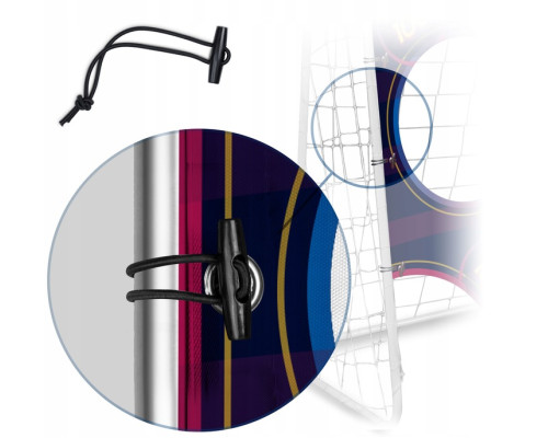 Мішень для футбольних воріт Neo-Sport NS-1476 300 х 200 см, синя