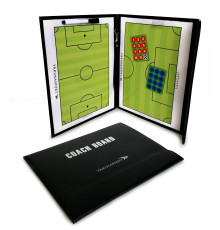 Дошка тактична футбольна Yakimasport SILVER 24 х 32 см, чорна