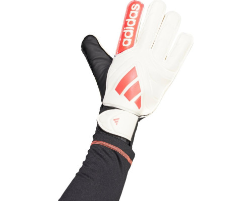 Рукавички воротарські Adidas Copa Club Goalkeeper JH3789 р. 8,5, чорно-білі Рукавички воротарські Adidas Copa Club Goalkeeper JH3789 р. 8,5, чорно-білі