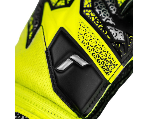 Рукавички воротарські Reusch Attrakt Silver Junior 5572215 2025 р.5,5, жовто-чорний Рукавички воротарські Reusch Attrakt Silver Junior 5572215 2025 р.5,5, жовто-чорний