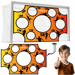 Мішень для футбольних воріт Neo-Sport NS-1479 300 х 200 см, помаранчева