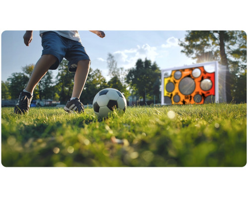 Мішень для футбольних воріт Neo-Sport NS-1479 300 х 200 см, помаранчева