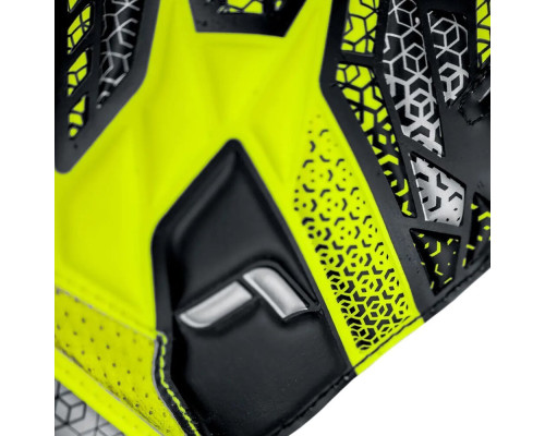Рукавички воротарські Reusch Attrakt Solid Junior 5572515 2014 р.5,5, жовто-чорні Рукавички воротарські Reusch Attrakt Solid Junior 5572515 2014 р.5,5, жовто-чорні