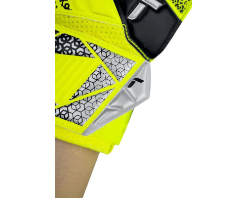 Рукавички воротарські Reusch Attrakt Solid Junior 5572515 2014 р.5,5, жовто-чорні Рукавички воротарські Reusch Attrakt Solid Junior 5572515 2014 р.5,5, жовто-чорні