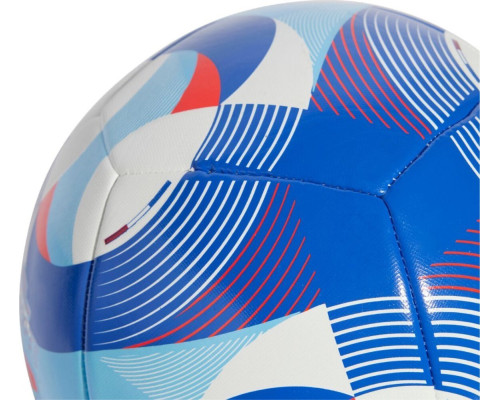 М'яч для футболу Adidas Olympic 24 Training синій IW6330 4. М'яч для футболу Adidas Olympic 24 Training синій IW6330 4.