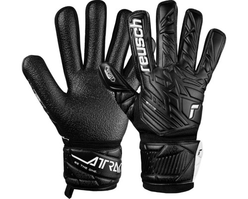 Рукавички воротарські Reusch Attrakt Resist czarne 5570615 7700 р.9,5, чорні Рукавички воротарські Reusch Attrakt Resist czarne 5570615 7700 р.9,5, чорні
