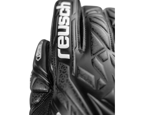 Рукавички воротарські Reusch Attrakt Resist czarne 5570615 7700 р.9,5, чорні Рукавички воротарські Reusch Attrakt Resist czarne 5570615 7700 р.9,5, чорні