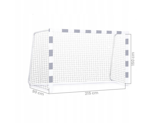 Сітка для воріт Neo‑Sport NS-1481 215 х 150 х 90 см, біла
