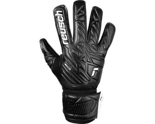 Рукавички воротарські Reusch Attrakt Resist Junior 5572615 7700 р.4, чорні Рукавички воротарські Reusch Attrakt Resist Junior 5572615 7700 р.4, чорні