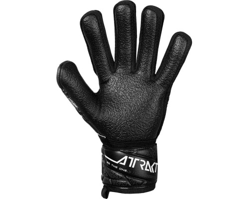 Рукавички воротарські Reusch Attrakt Resist Junior 5572615 7700 р.4, чорні Рукавички воротарські Reusch Attrakt Resist Junior 5572615 7700 р.4, чорні