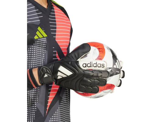 Рукавички воротарські Adidas Copa Club Goalkeeper JY0625 р. 9 чорно-білі