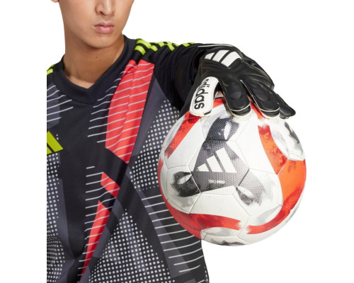 Рукавички воротарські Adidas Copa Club Goalkeeper JY0625 р. 9,5, чорно-білі
