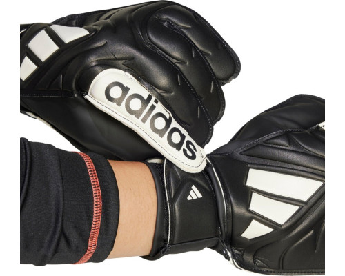 Рукавички воротарські Adidas Copa Club Goalkeeper JY0625 р. 9,5, чорно-білі