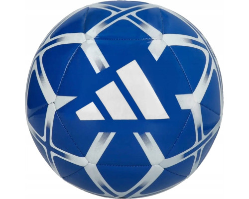 Adidas футбольний м'яч Starlancer Club тренувальний рекреаційний, синій, розмір 4 Adidas футбольний м'яч Starlancer Club тренувальний рекреаційний, синій, розмір 4