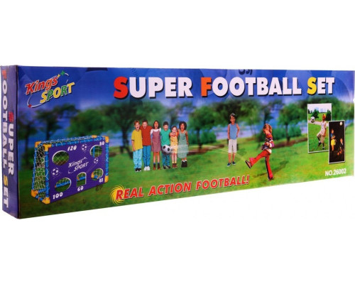 Ворота футбольні дитячі Ramiz ZOG.26002 135 x 100 см, синьо-жовті