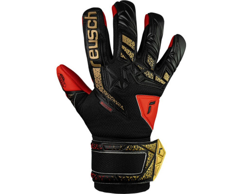 Рукавички воротарські Reusch Attrakt Freegel Silver Junior 5572235 7075 р.7,5, червоно-чорні Рукавички воротарські Reusch Attrakt Freegel Silver Junior 5572235 7075 р.7,5, червоно-чорні