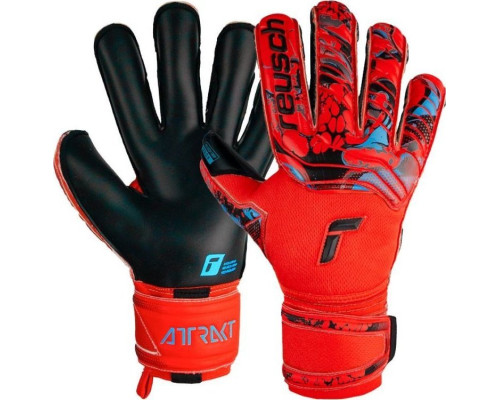 Рукавички воротарські Reusch Attrakt Gold X Evolution M 5370950 3333 р.8, червоні Рукавички воротарські Reusch Attrakt Gold X Evolution M 5370950 3333 р.8, червоні