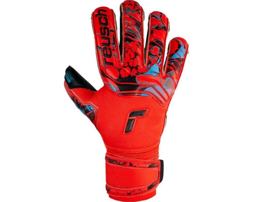 Рукавички воротарські Reusch Attrakt Gold X Evolution M 5370950 3333 р.8, червоні Рукавички воротарські Reusch Attrakt Gold X Evolution M 5370950 3333 р.8, червоні