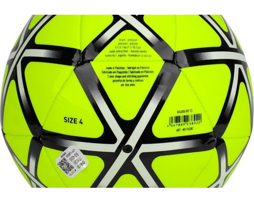 М'яч для футболу Adidas Starlancer Club жовтий IT6382 5 М'яч для футболу Adidas Starlancer Club жовтий IT6382 5