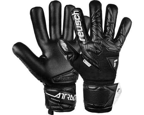 Рукавички воротарські Reusch Attrakt Infinity NC 5570725 7700 р.8, чорні Рукавички воротарські Reusch Attrakt Infinity NC 5570725 7700 р.8, чорні