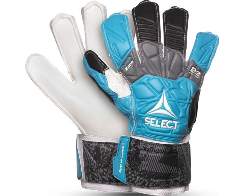 Рукавички воротарські Select 22 Flexi Grip 2019 р.10, блакитно-чорні Рукавички воротарські Select 22 Flexi Grip 2019 р.10, блакитно-чорні