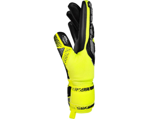 Рукавички воротарські Reusch Attrakt Freegel Silver 5570235 2025 р.8,5, жовто-чорні Рукавички воротарські Reusch Attrakt Freegel Silver 5570235 2025 р.8,5, жовто-чорні