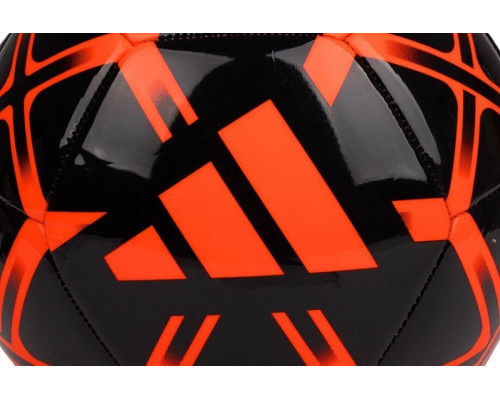 М'яч для футболу Adidas Starlancer Club чорний та червоний IP1650 5 М'яч для футболу Adidas Starlancer Club чорний та червоний IP1650 5