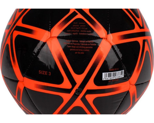 М'яч для футболу Adidas Starlancer Club чорний та червоний IP1650 5 М'яч для футболу Adidas Starlancer Club чорний та червоний IP1650 5